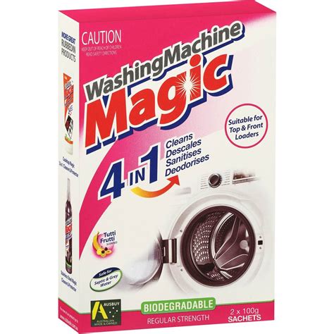 Fizzy magic washing appliance